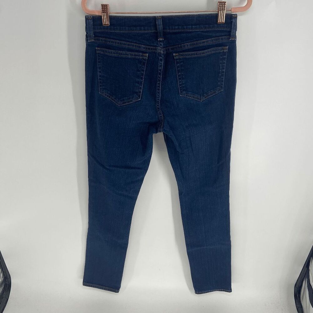 J.Crew Reid Women's Blue Dark Wash Skinny Jeans Size 29